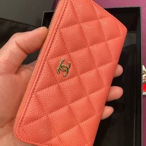 Chanel zippy medium wallet new from Chanel saks